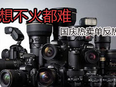 8天长假想不火都难 国庆热卖单反热荐