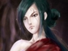 Photoshop鼠绘穿红袍的古代美女战士