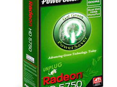 绿色节能!迪兰推出低功耗版HD5750显卡