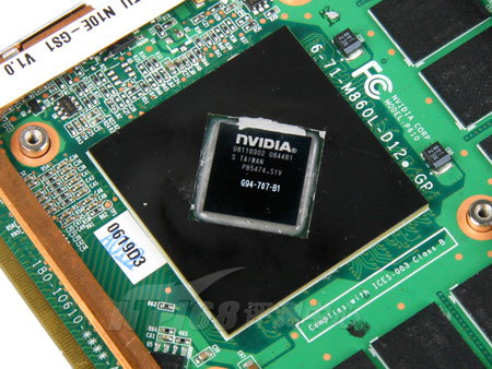 NVIDIA GeForce GTS 160M显示芯片