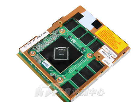 NVIDIA GeForce GTS 160M显卡模块