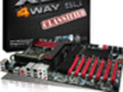 配7条显卡插槽X58现身 EVGA强板汗人颜