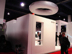 CES2010：五彩斑斓 漫步者展台布置现场