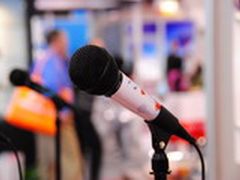CES2010:铁三角展出时尚涂装人声话筒