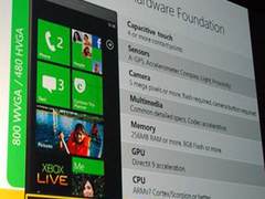 微软发布Windows Phone 7标准硬件规格
