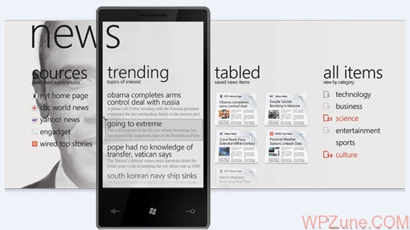 ,Microsoft,简约的华丽 五款WindowsPhone7应用曝光