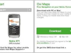 诺基亚Ovi免费导航软件新增E71/E66支持