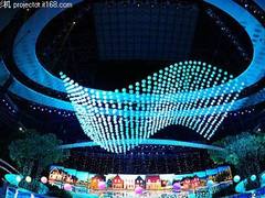 万盏LED灯闪耀 上海世博会完美开幕秀