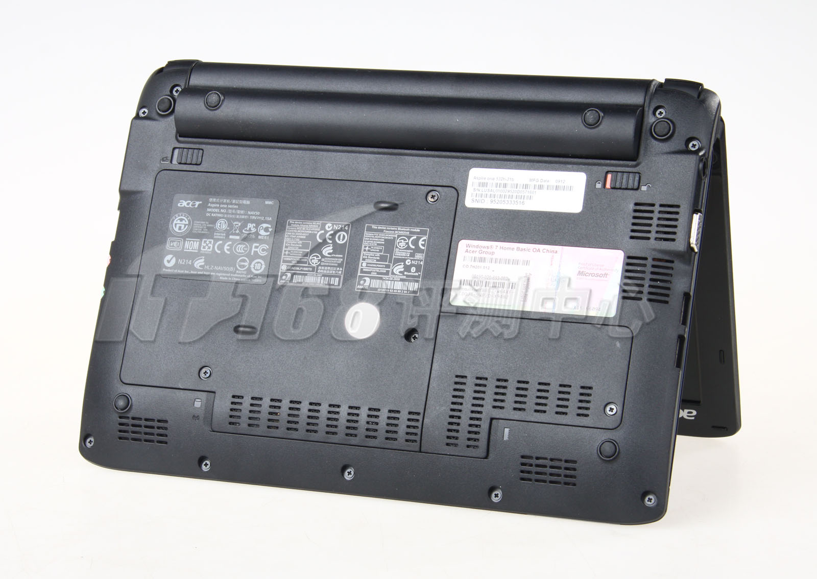 蓝色精灵本 acer aspire one 532h拆解